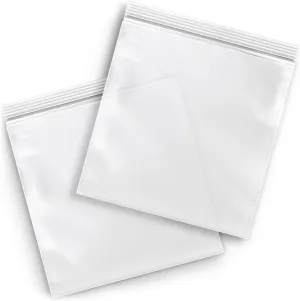 Clear Reclosable Durable and Versatile Plastic Bag 20" x 20" 4 Mil 500 Pieces