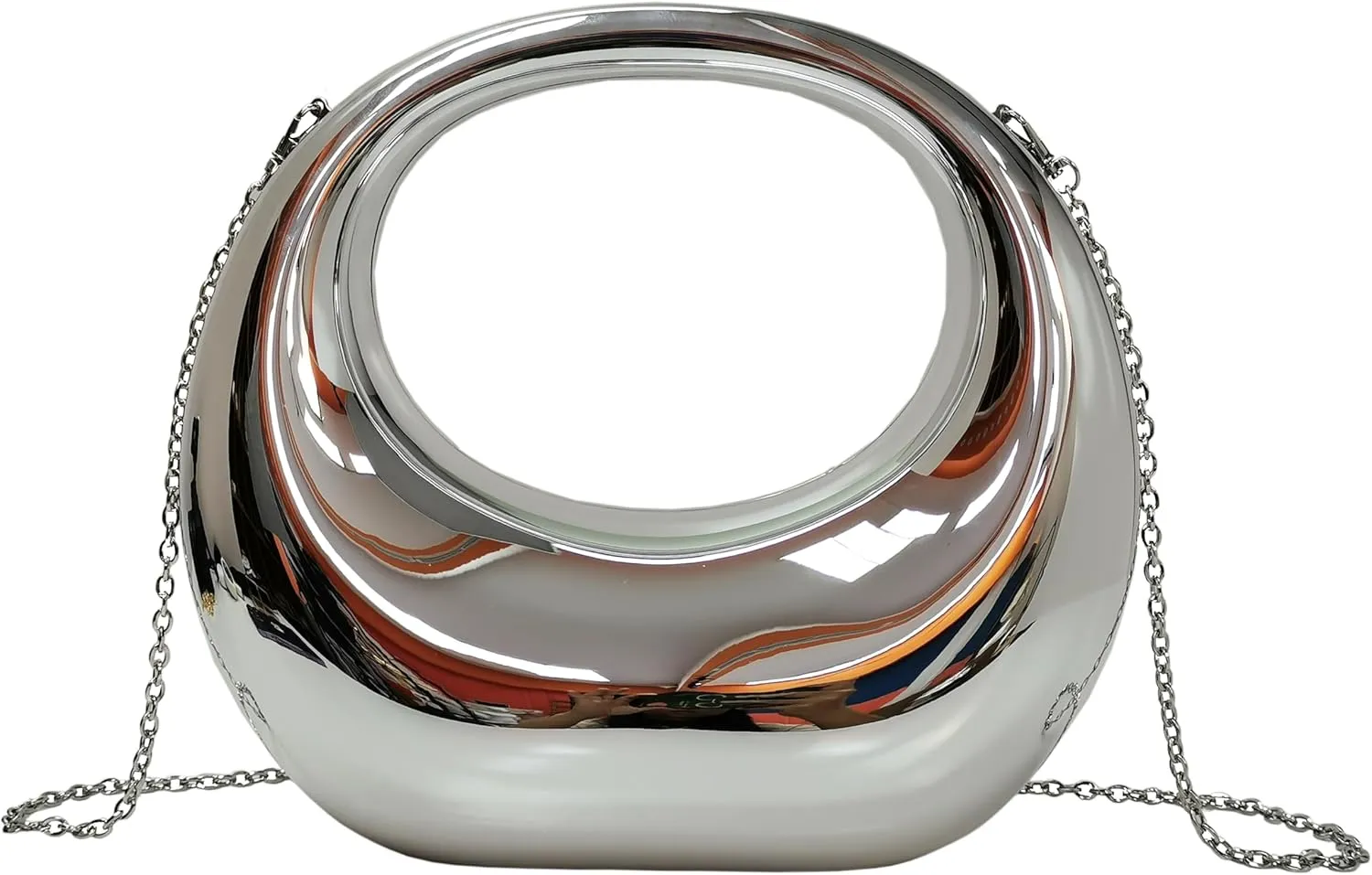 Clutch Bag for Women Evening Bag with Detachable Chain Strap Gala Balls Purse for Wedding Cockatail