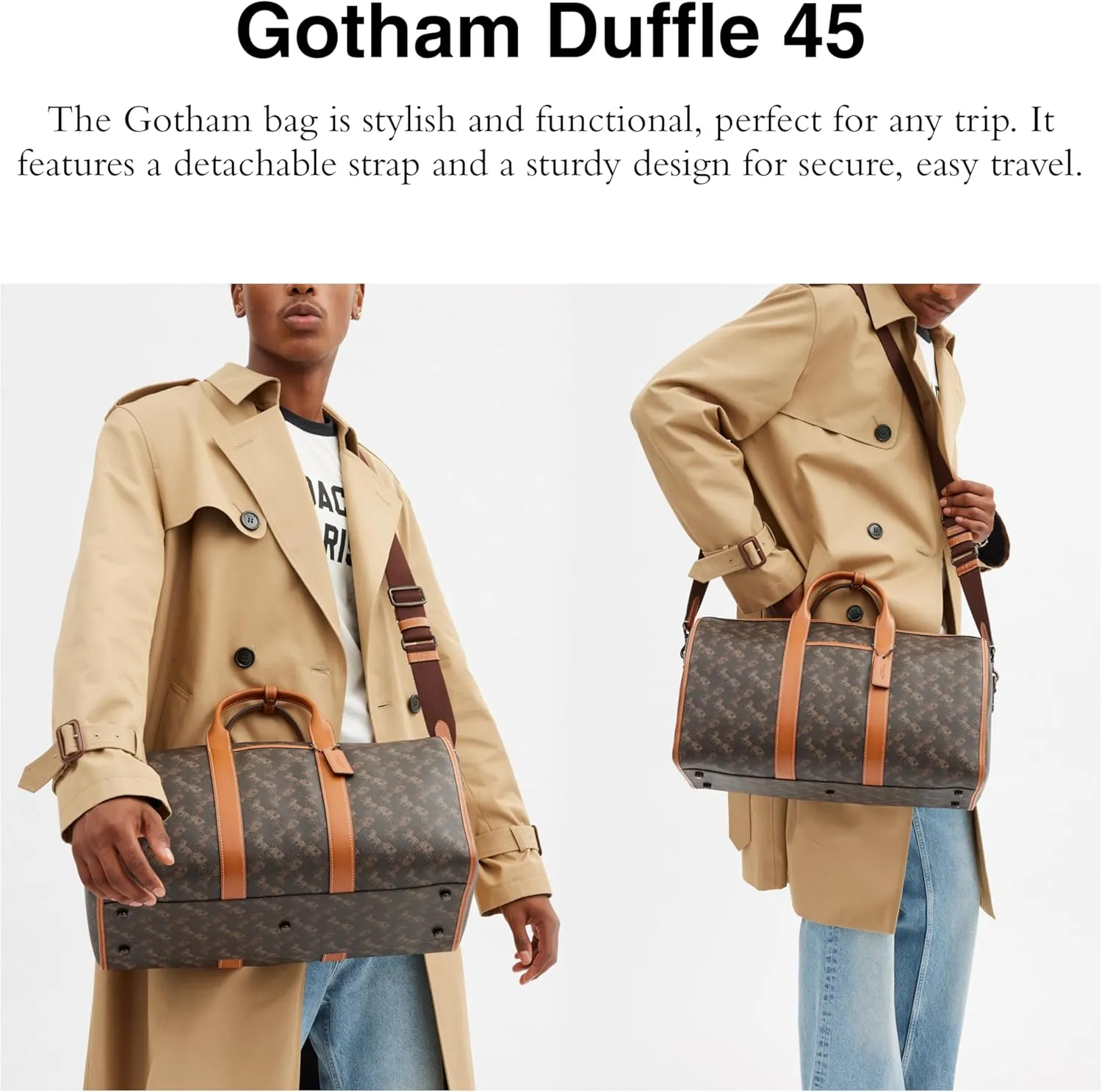 COACH Men's Gotham Duffle 45 CRY-Carry-On