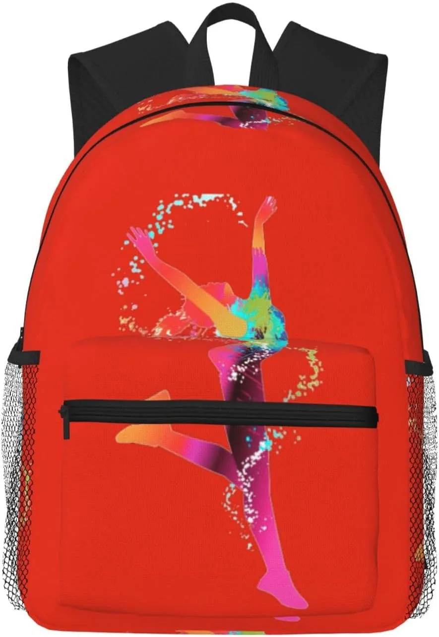 Color Woman print Lightweight and comfortable backpack Casual Laptop Backpack for Travel Hiking