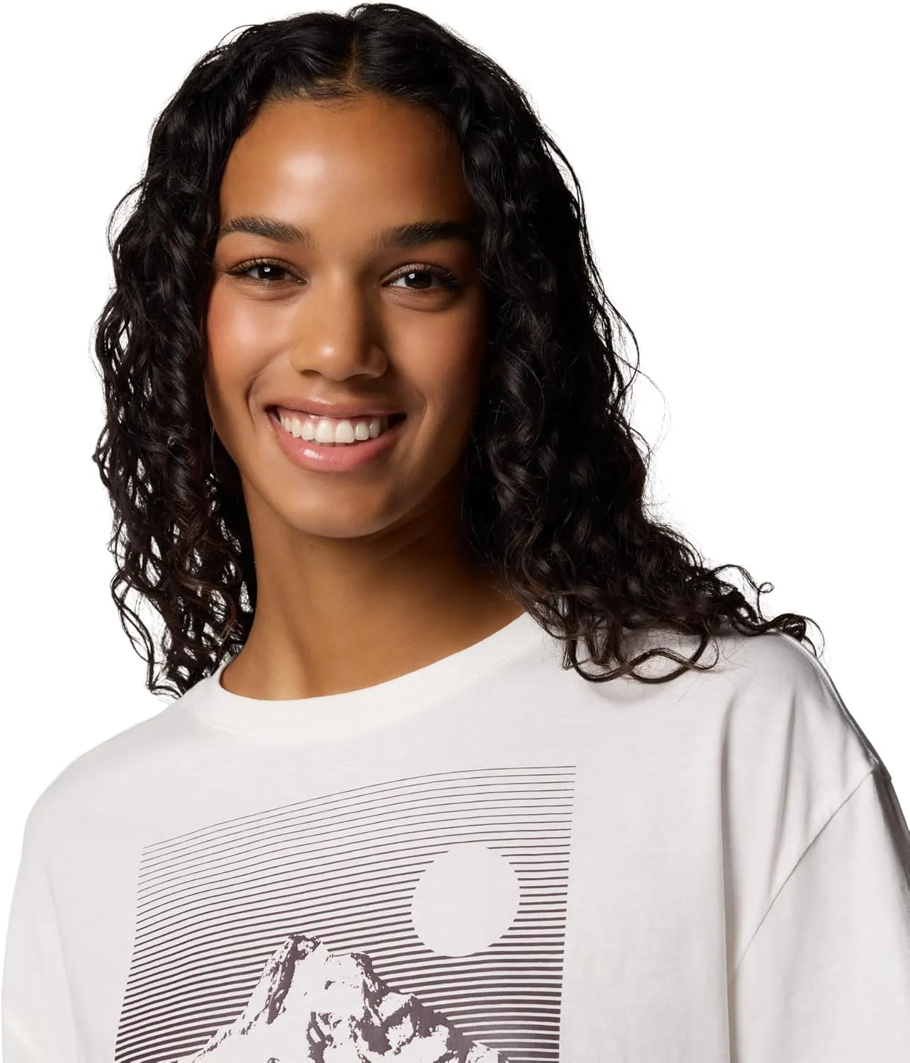 Columbia Women's Rolling Bend Graphic Oversized Tee