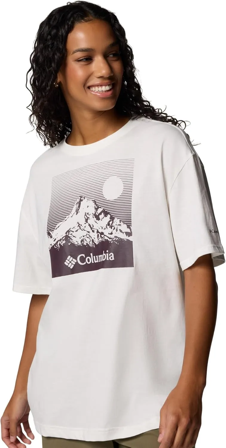 Columbia Women's Rolling Bend Graphic Oversized Tee