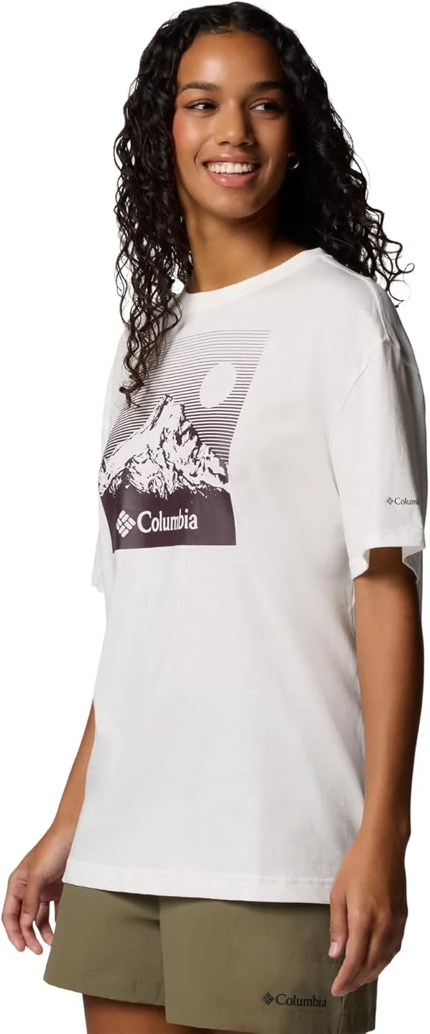 Columbia Women's Rolling Bend Graphic Oversized Tee