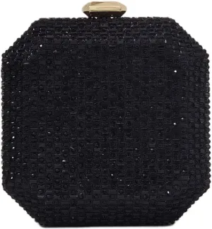 Cute Crystal Box Clutch Mini Rhinestone Handbags For Women Party Wedding Evening Bag