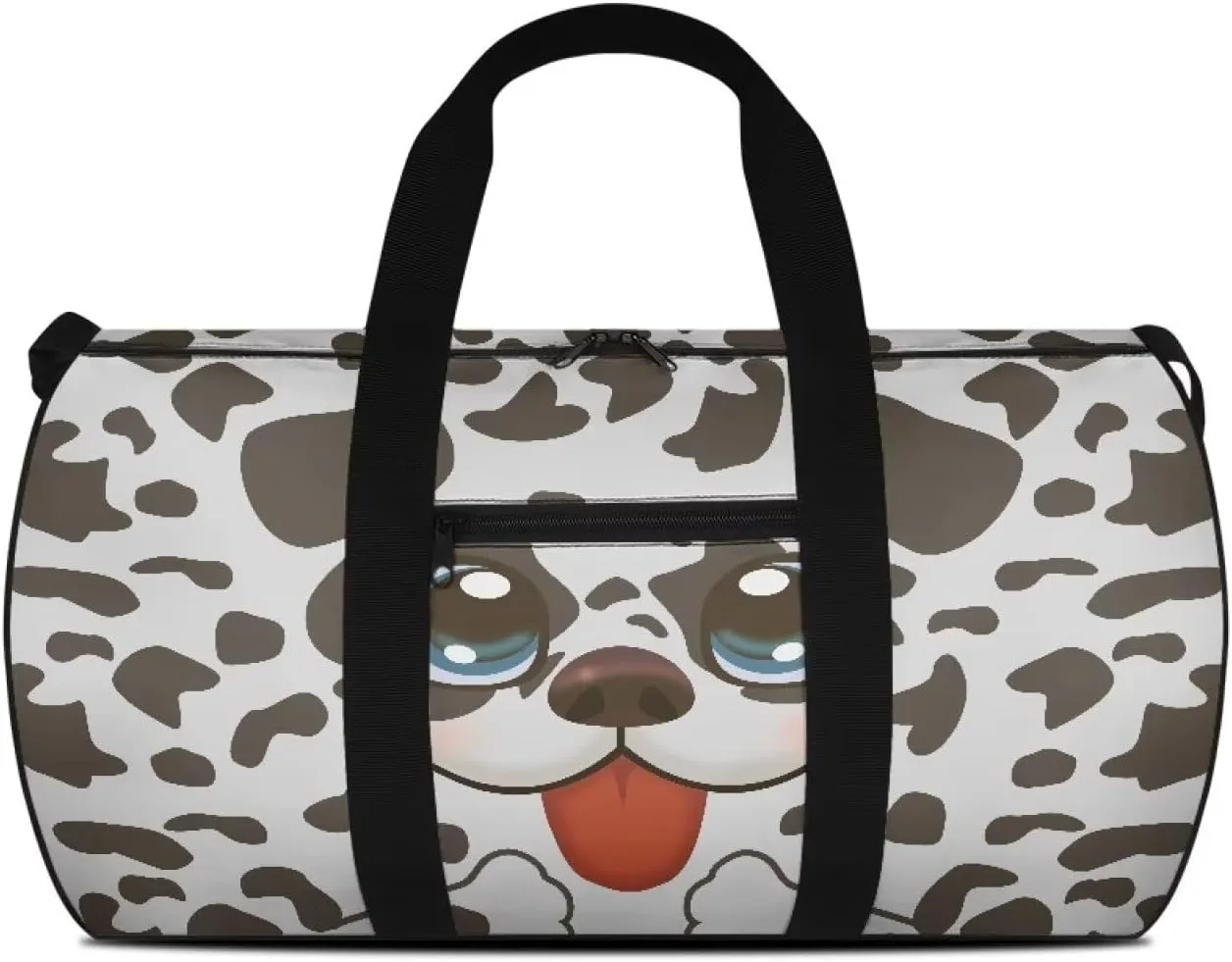 Cute Dogs Print Carry On Bag, Large Travel Duffle Bag, Wrinkle-Resistant and Wear-Resistant Tote Bag for Travel, Sports, Camping