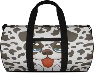 Cute Dogs Print Carry On Bag, Large Travel Duffle Bag, Wrinkle-Resistant and Wear-Resistant Tote Bag for Travel, Sports, Camping
