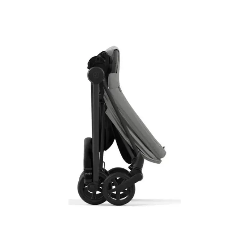Cybex - Mios 3, Matt Black/Black Frame   Mirage Grey Seat Pack