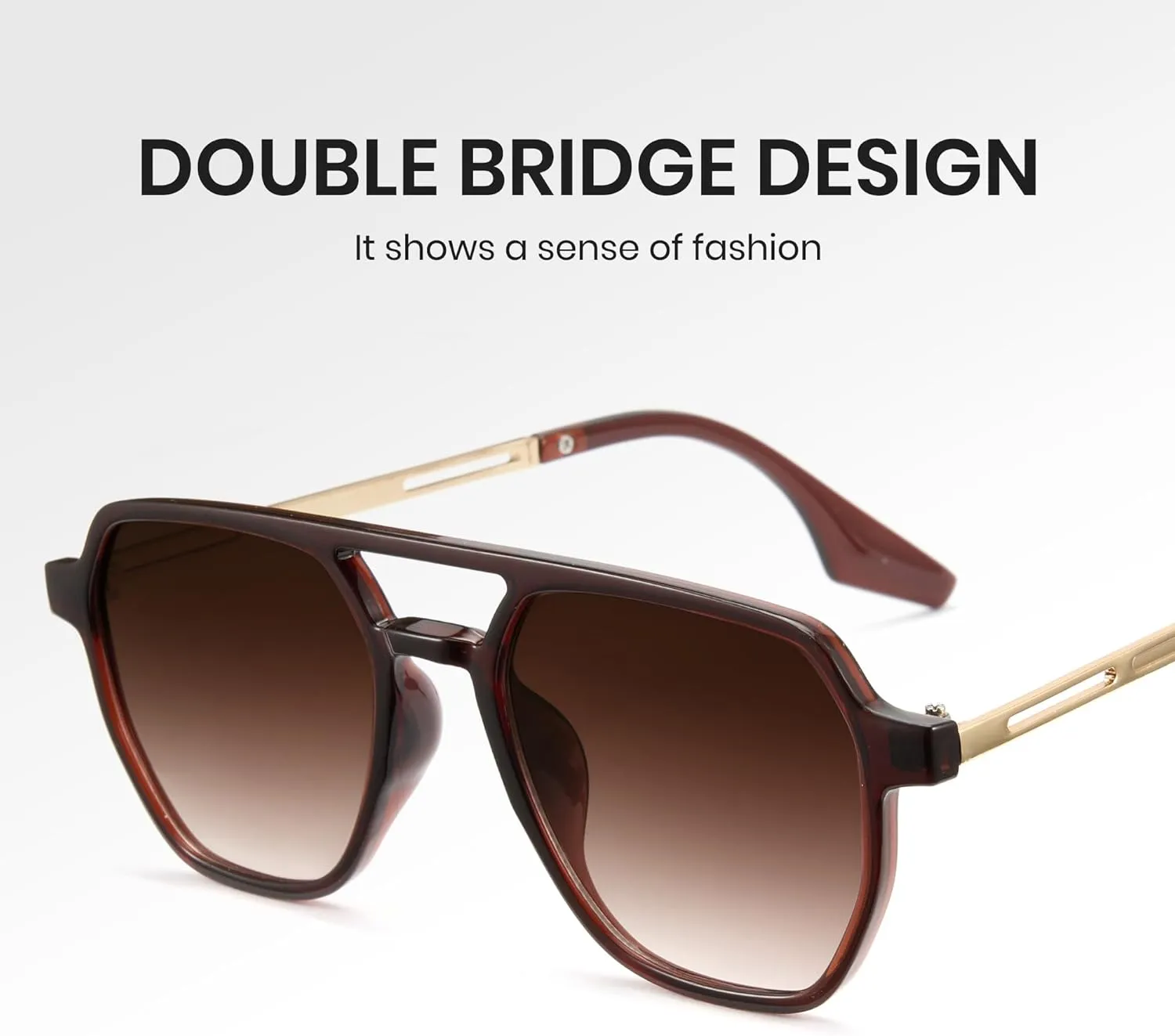 Cyxus Aviator Sunglasses for Women Trendy Shades UV Protection for Beach Music Festivals Shopping 1195