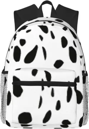 Dalmatian Print Lightweight Packable Backpack Travel Casual Hiking Daypack Foldable Backpack For Men Women