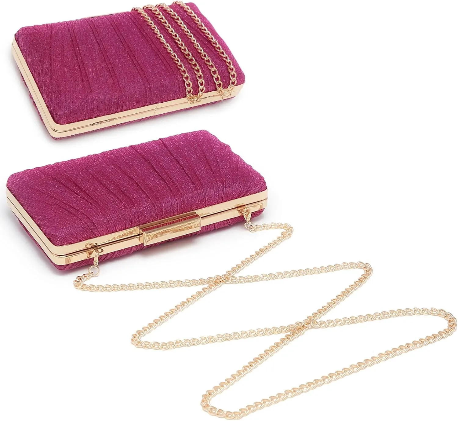 Dasein Women Evening Purses Clutch Bags Formal Party Clutches Wedding Purses Cocktail Prom Handbags