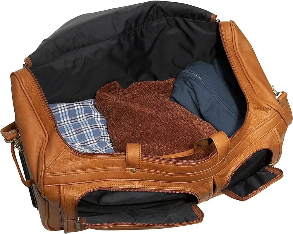 David King & Co. 22 Inch Rolling Duffel, Black, One Size