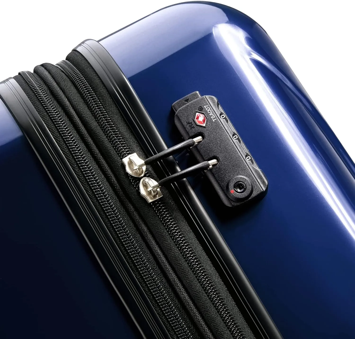 Delsey Luggage Aero 2 Piece Set (21" Carry-On & 25") (Cobalt Blue)