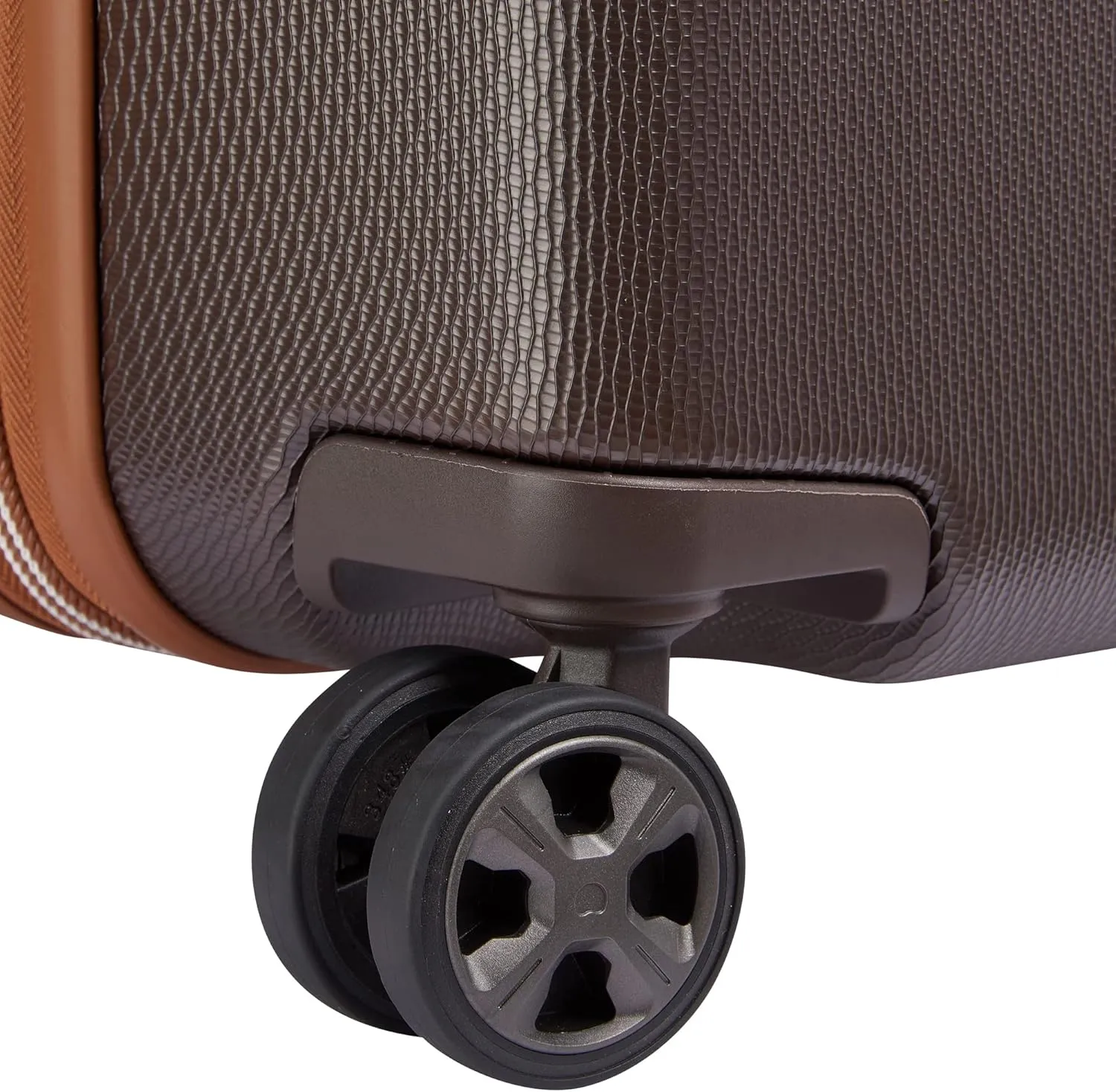 DELSEY PARIS Chatelet Air 2.0 Hardside Luggage with Spinner Wheels, Chocolate Brown, Carry on 20 Inch