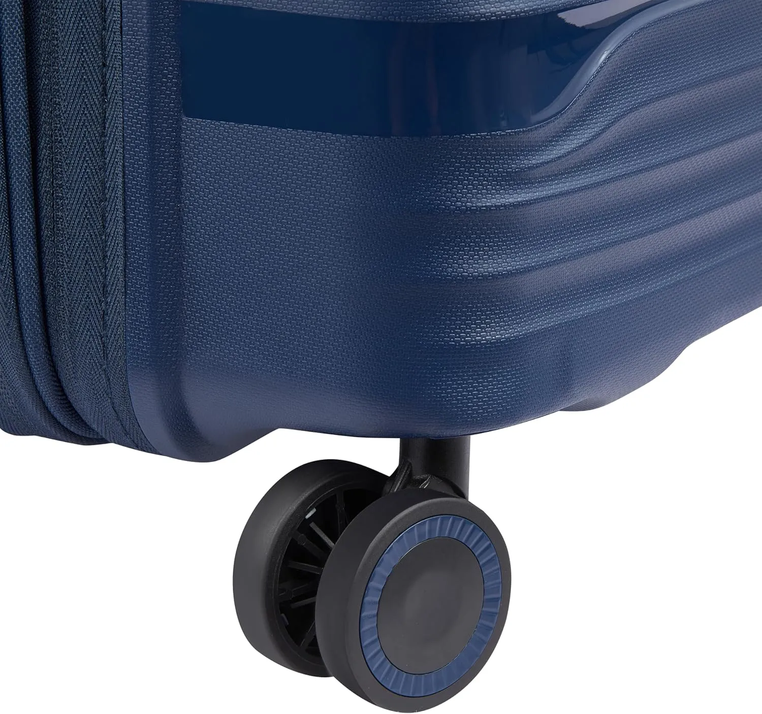 DELSEY Paris Dune Hardside Expandable Luggage with Spinner Wheels, Navy Blue, Carry On 21 Inch