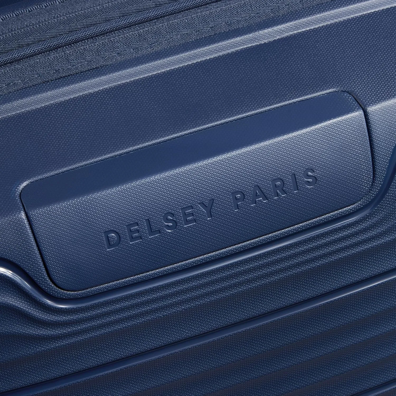 DELSEY Paris Dune Hardside Expandable Luggage with Spinner Wheels, Navy Blue, Carry On 21 Inch