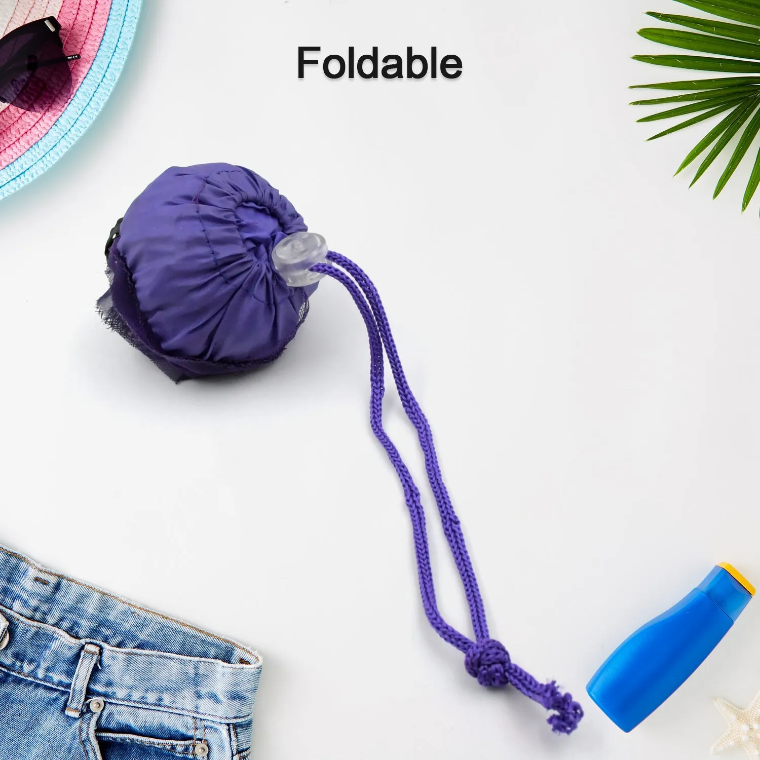 Design): Eco-Friendly Reusable, (1 Pc) Super sale Bag Now or never (Rose Nylon Foldable Shopping