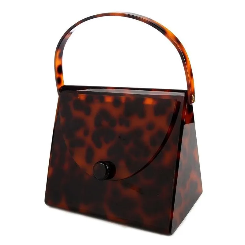 Designer Evening Bags Vintage Leopard Printing Clutches
