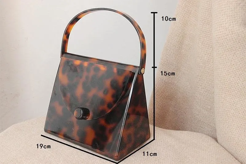 Designer Evening Bags Vintage Leopard Printing Clutches
