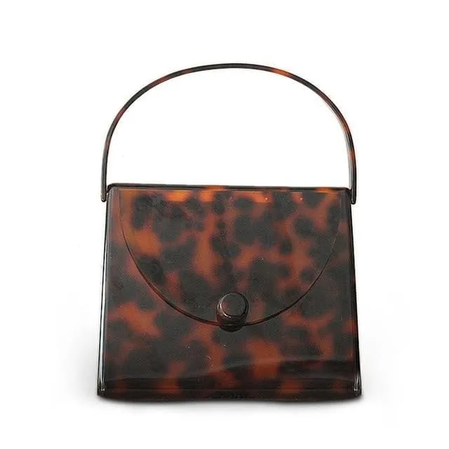 Designer Evening Bags Vintage Leopard Printing Clutches