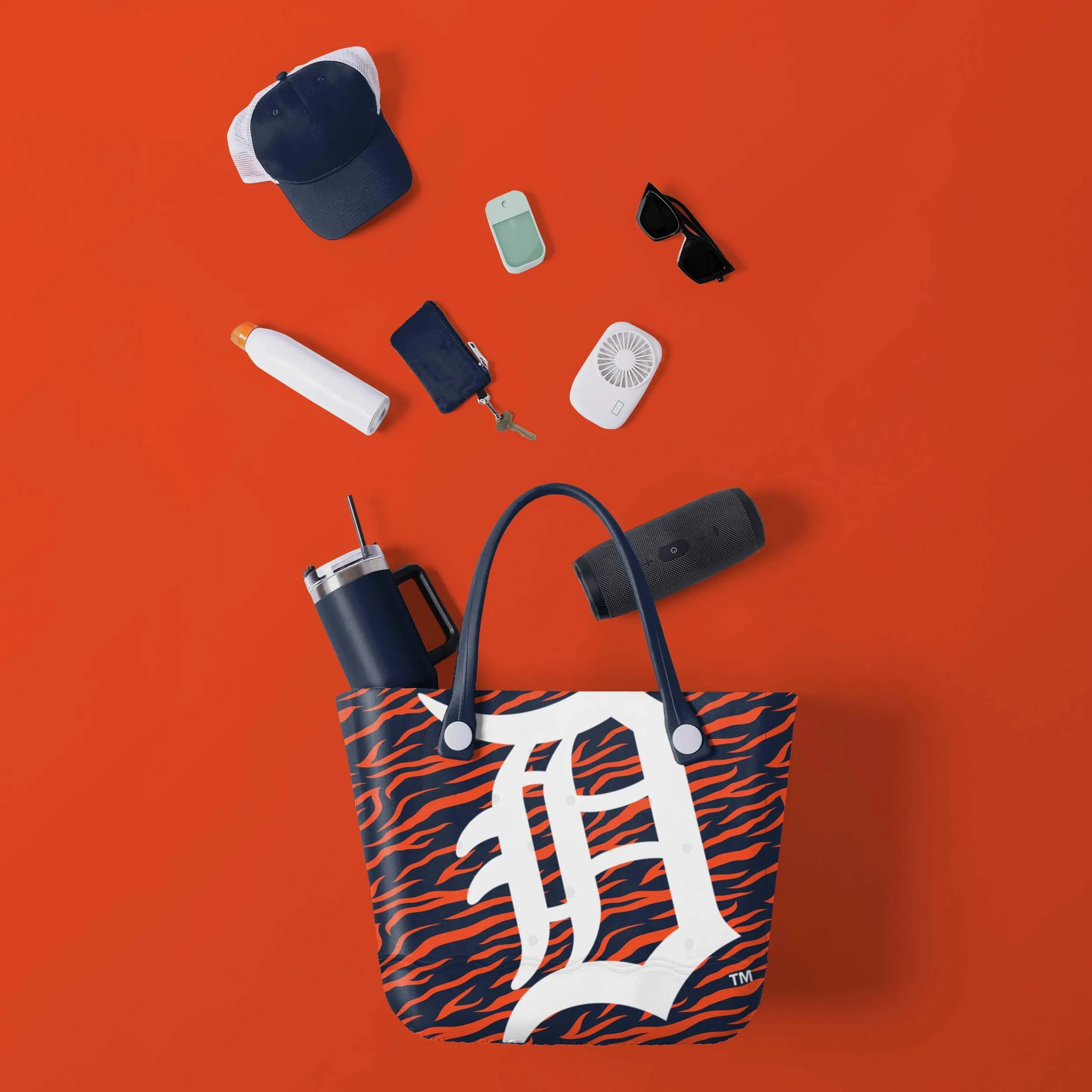 Detroit Tigers Thematic Tailgate Tote Bag