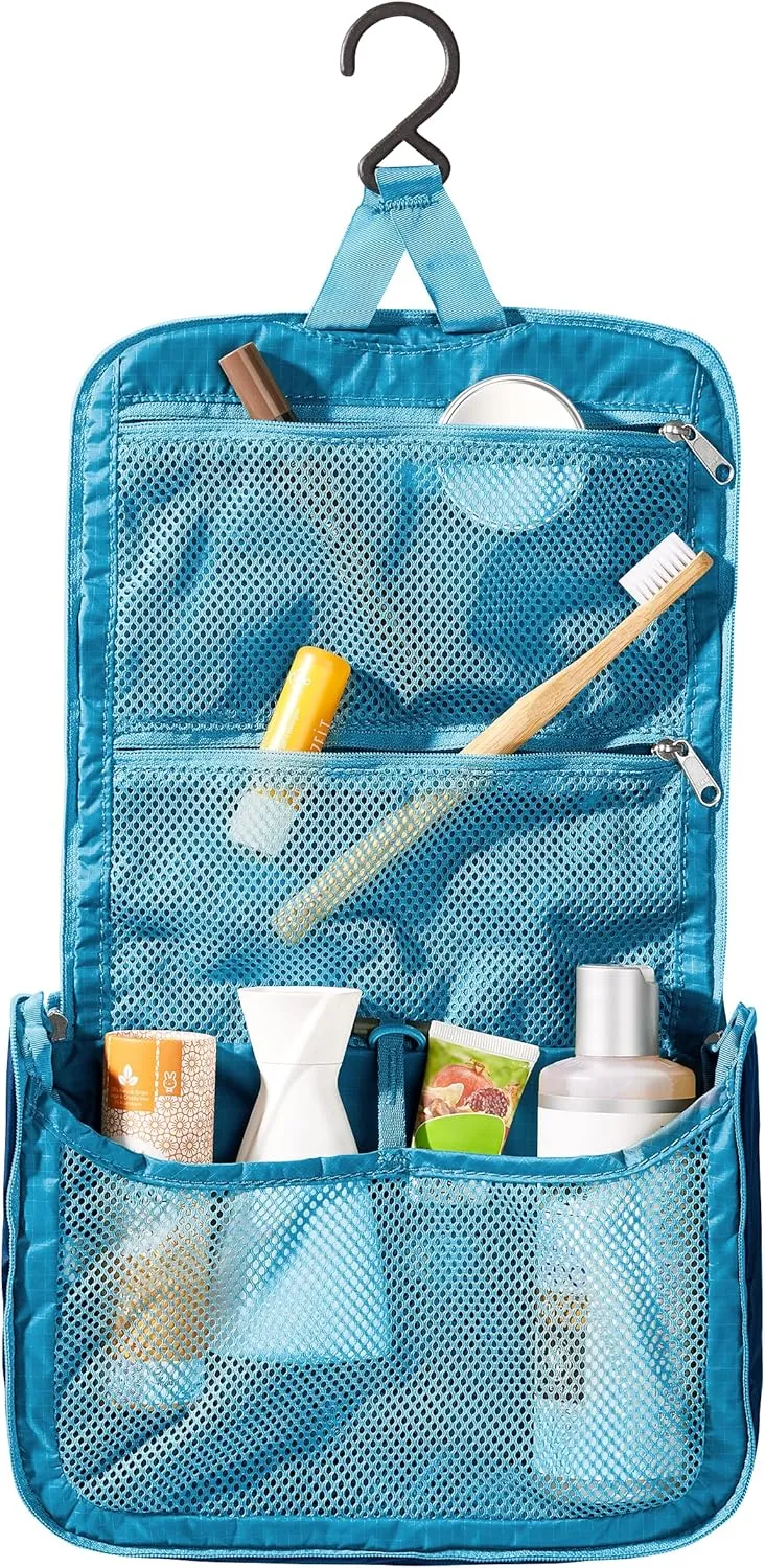 Deuter Wash Center Lite II 3L - Lightweight Hanging Toiletry Bag for Trekking and Travel