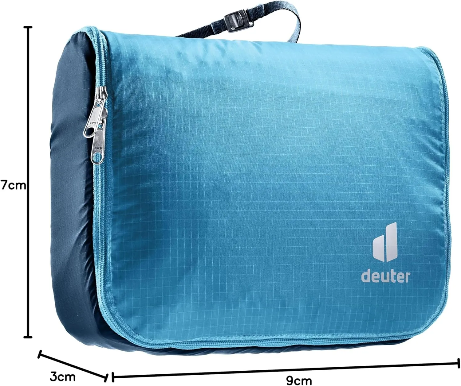 Deuter Wash Center Lite II 3L - Lightweight Hanging Toiletry Bag for Trekking and Travel