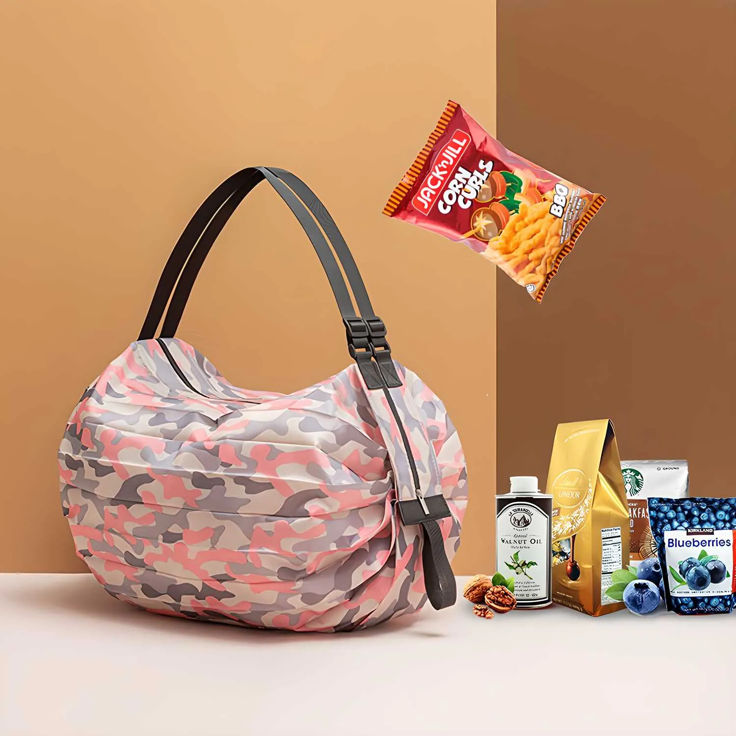 Digital Shopping Foldable Bag Premium Two Pieces