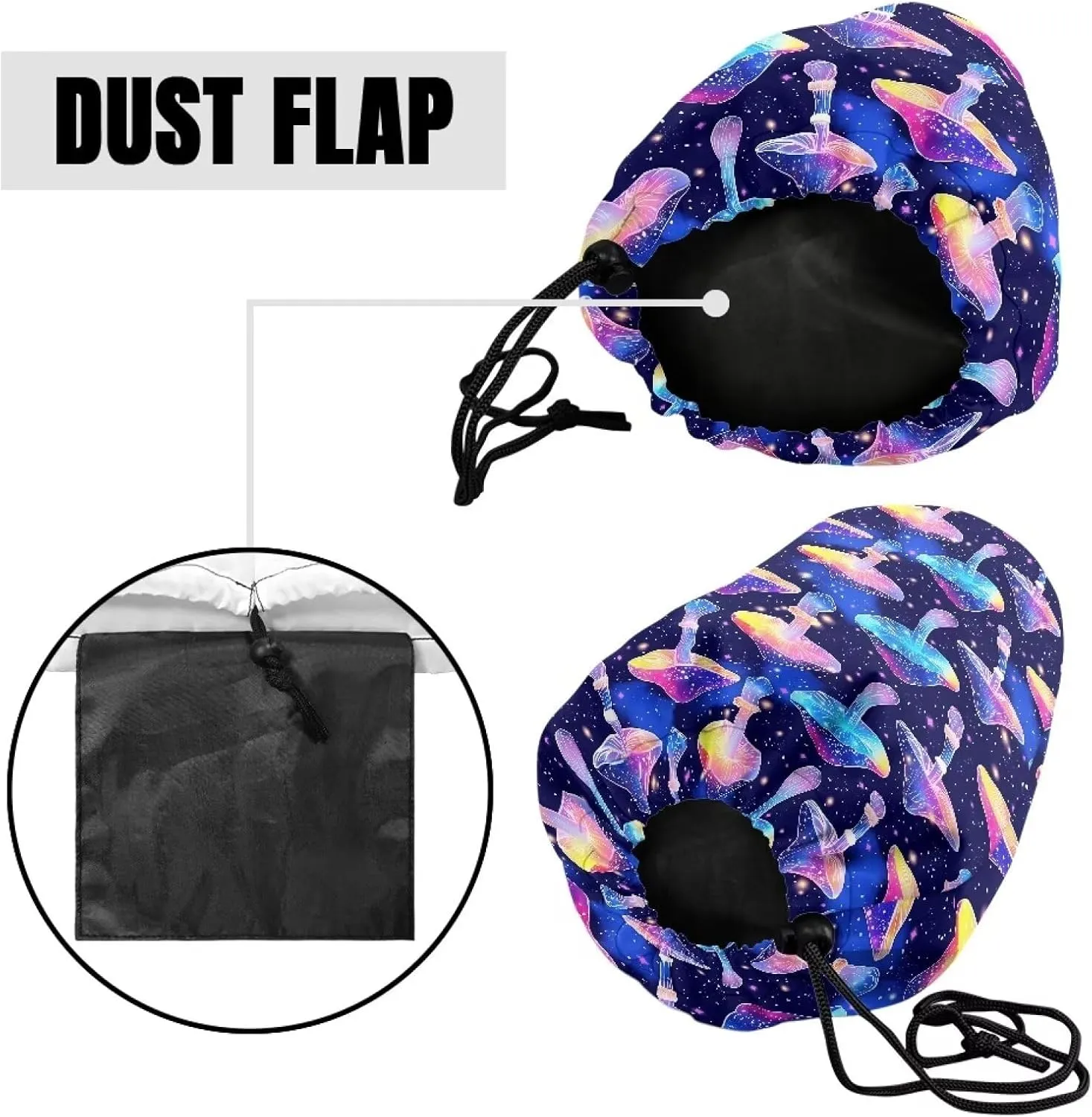 Drawstring Bags Stuff Sack Set 3 Camping Gear Sleeping Bag Stuff Sack for Travel Campsites Trekking