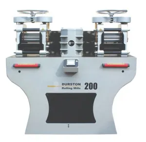 Durston Powered Floor-Standing Combination 200mm Rolling Mill FSM200
