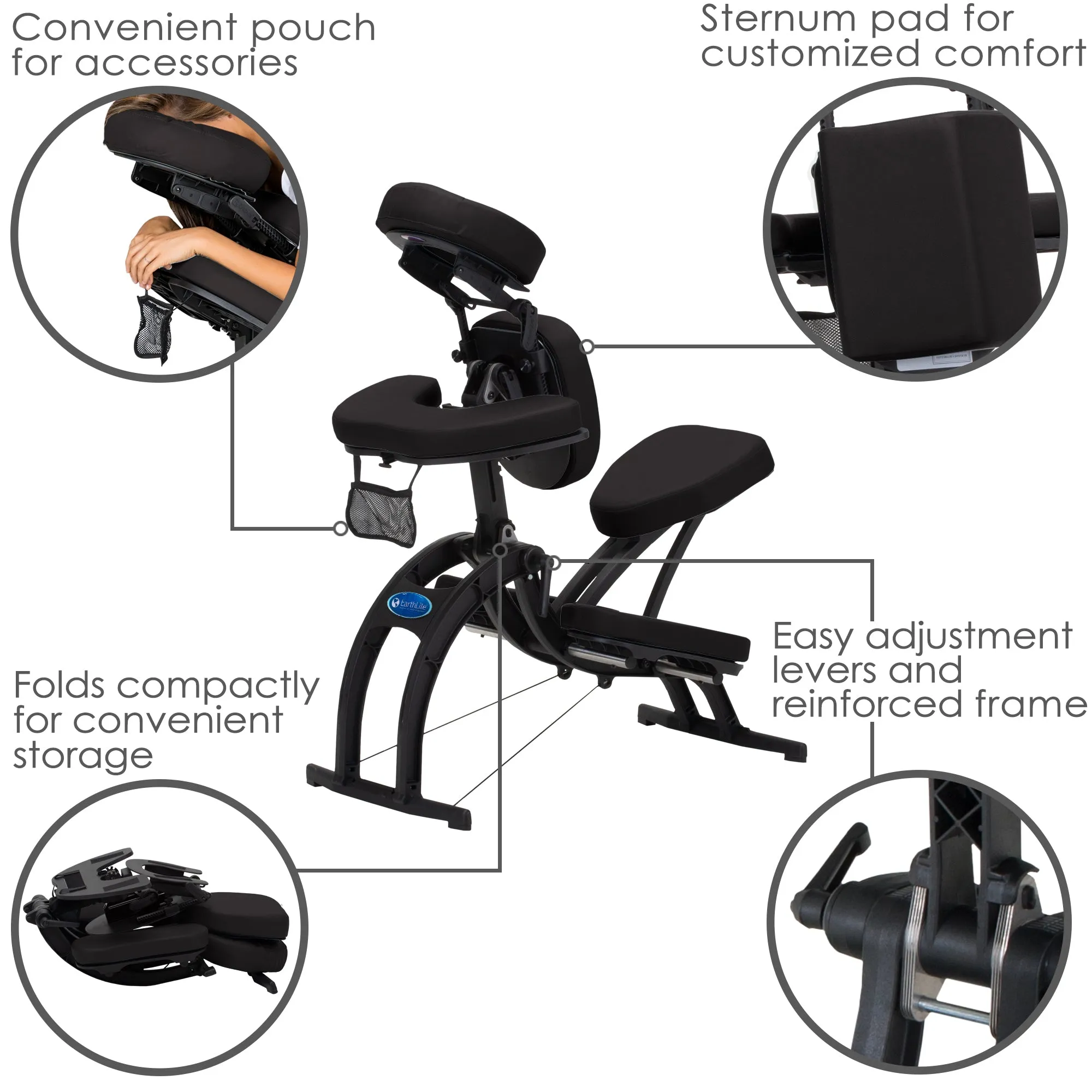 Earthlite Avilla ll™ Portable Massage Chair