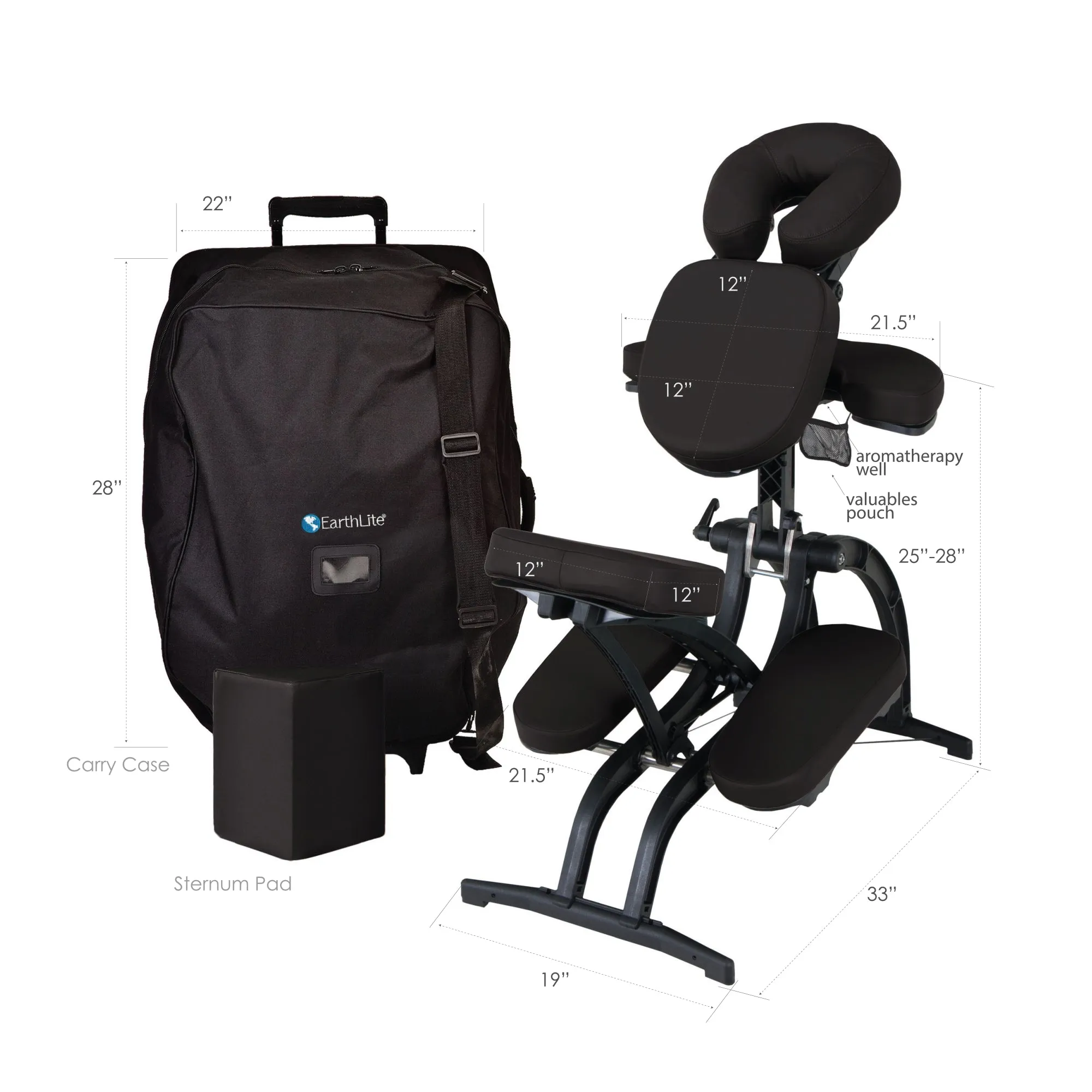 Earthlite Avilla ll™ Portable Massage Chair