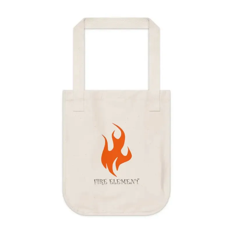 Eco Organic Canvas Tote with Cotton Web Handles