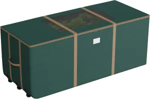 Elf Stor Rolling Christmas Tree Storage Bag, fits up to 9ft Tree, Green X-Large