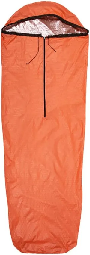 Emergency Sleeping Bag, Reusable Survival Blanket with Adjustable Carry Bag, Foldable Lightweight Emergency Bag, Keep You Dry and Warmth, for Survival Camping Extreme Weather