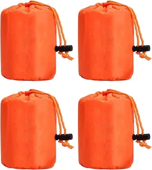 Emergency Sleeping Bags for Survival, Emergency Sleeping Bags for Survival Sleeping Bag, Portable Thermal Bivy Sack Blanket, Ultralight Outdoor Survival Gear for Camping, Hiking, Outdoor