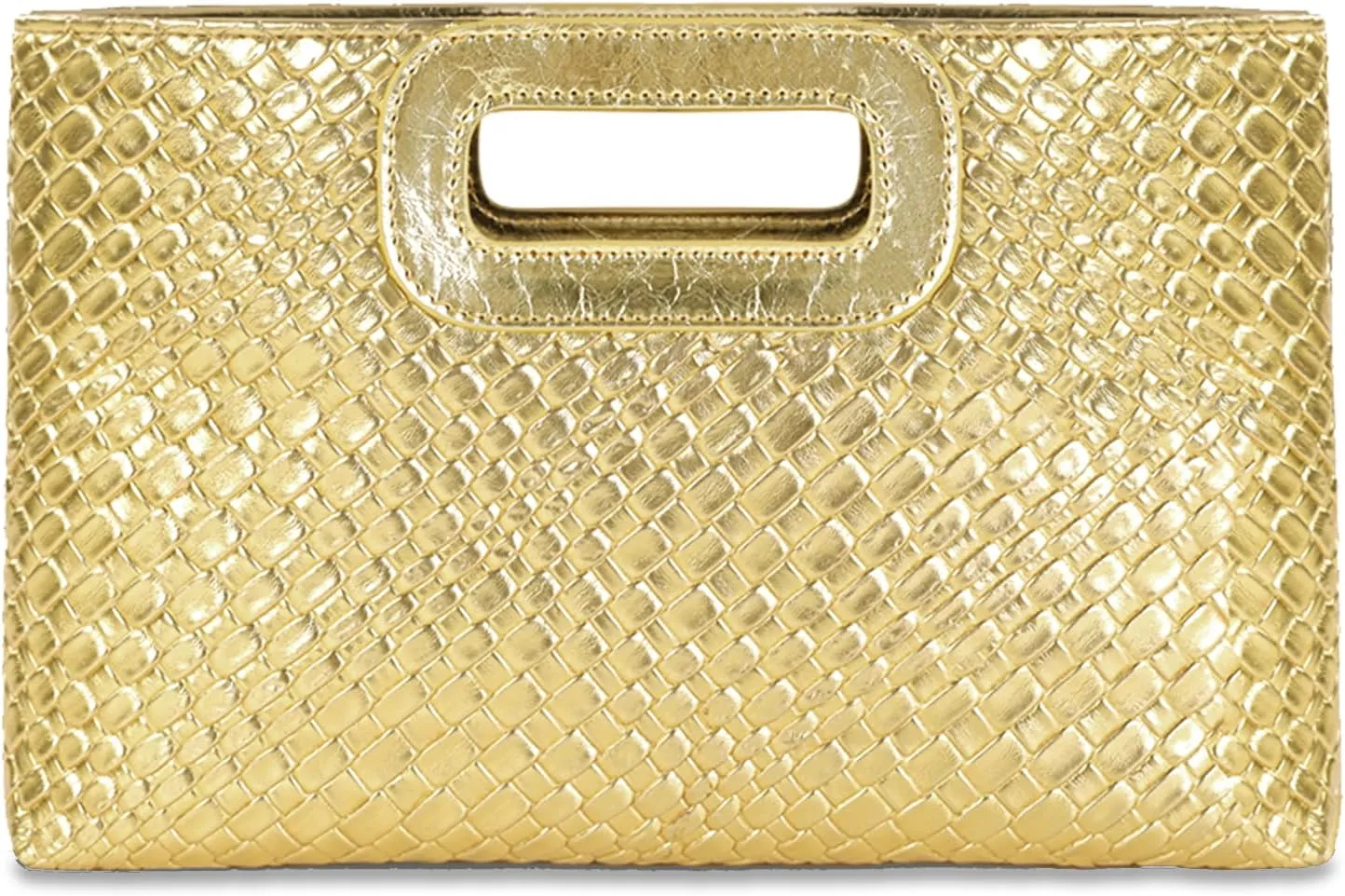 Emprier Clutch Purse for Women Faux Leather Evening Bags With Chain,for Prom Cocktail Wedding