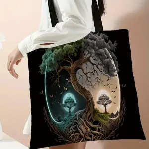 Enchanted Tree of Life Reusable Tote Bag