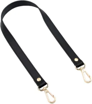 ESUPPORT Purse Straps Replacement Leather Handbags Shoulder Bag Wallet DIY 23.62 Inch Long (Black)