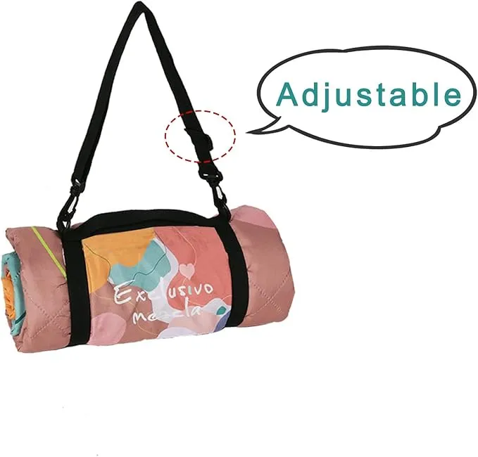 Exclusivo Mezcla Waterproof Picnic Blankets 3-Layer 60x80 Inches Large Sandproof Beach Blanket Foldable Outdoor Blanket for Camping on Grass Picnic Mat