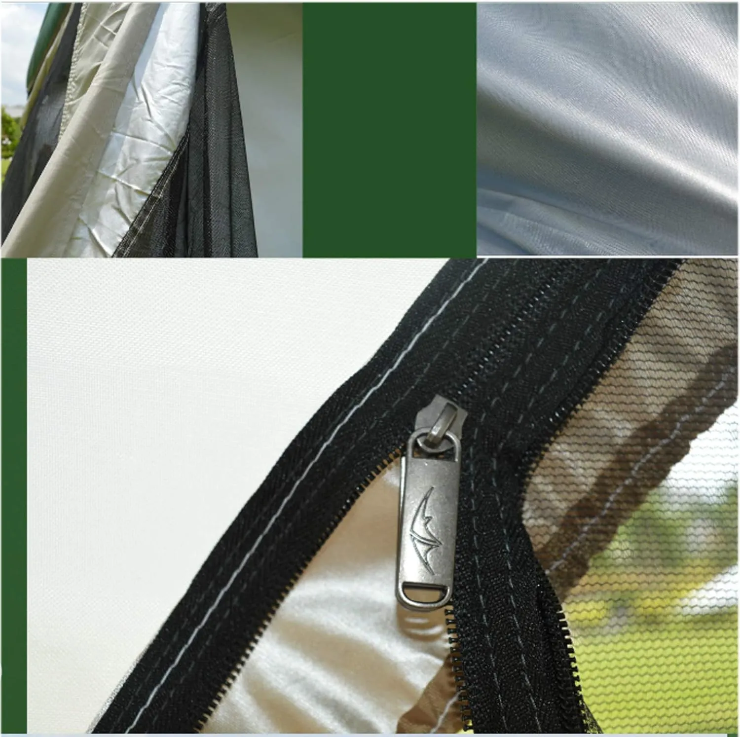 Family Camping Tents, 3-4 Person Screen House Room Garden Patio Canopy Shelter, Lightweight and Sturdy, for Outdoor, Hiking Mountaineering Travel