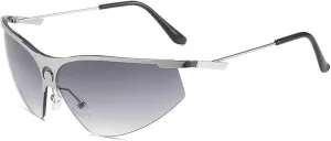 Fashion Punk Sports Sunglasses Men Women Luxury Half Frame Cat Eye Sun Glasses Uv400