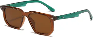 Fashion Women Luxury Sunglasses Retro Rivets Men Candy Color Uv400