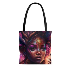 Feathered Melanin 5 Tote Bag