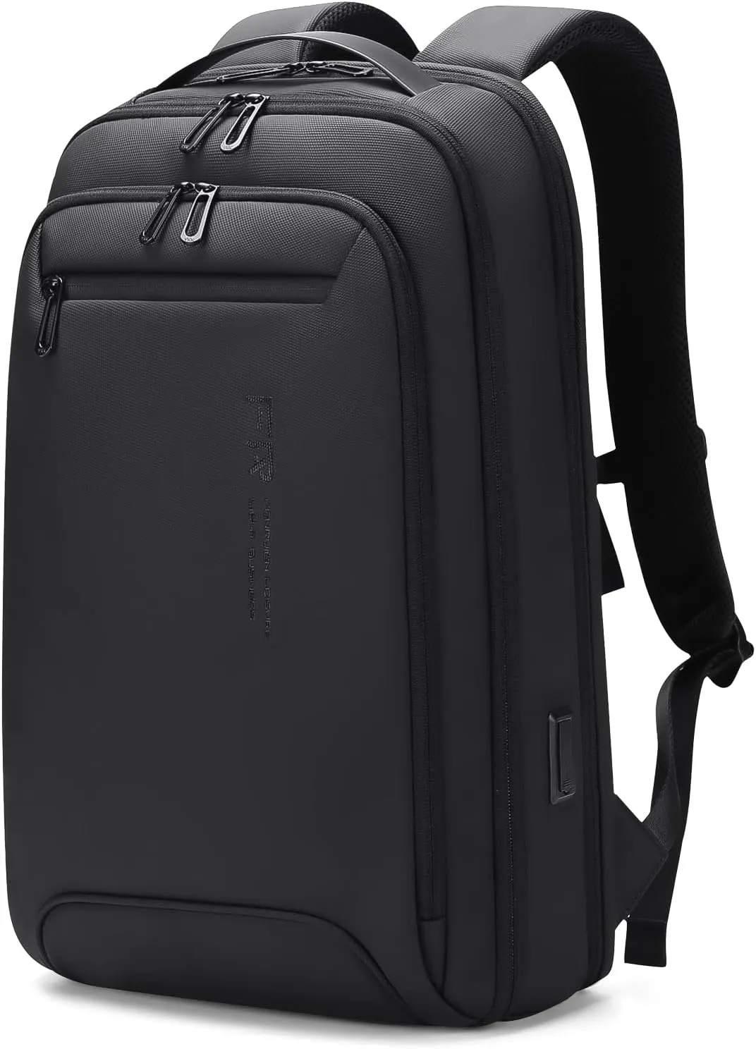 FENRUIEN Business Laptop Backpack for Men, Slim USB Travel Backpack Lightweight Water Resistant Unisex Work/College 15.6 Inch Computer Backpack