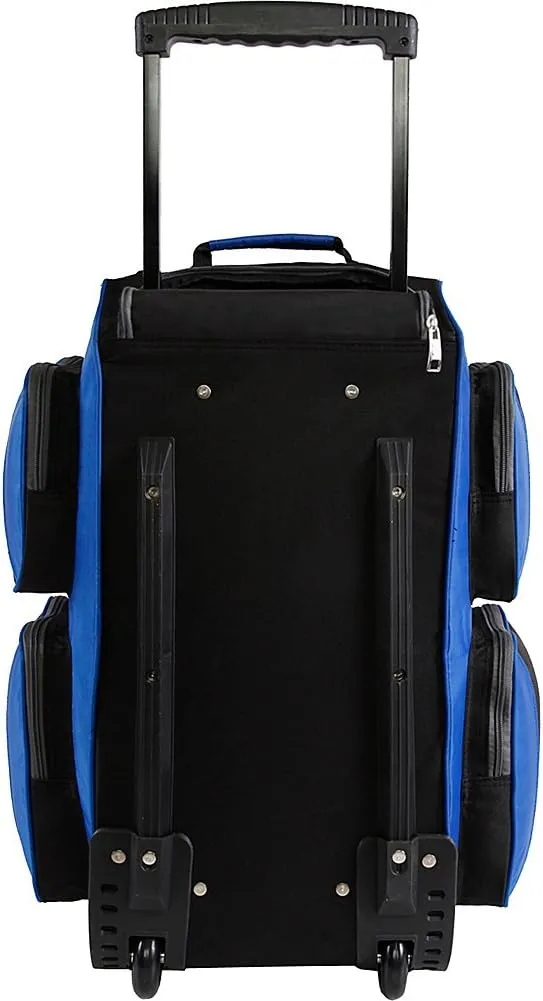 Fila 22" Lightweight Carry On Rolling Duffel Bag, RED, One Size