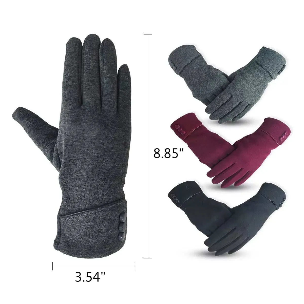 Fingers Gloves for Women