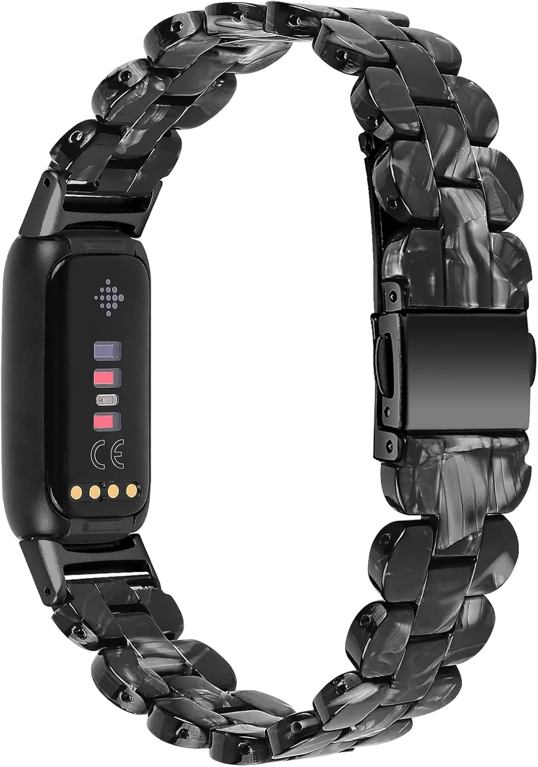 Fit for Fitbit Luxe/Fitbit Luxe Special Edition Bands Women Men, Fashion Durable Resin Replacement Watch Bands Bracelet Wristbands Straps for Fitbit Luxe Fitness and Wellness Tracker