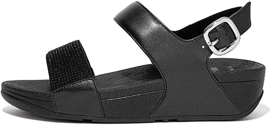 FitFlop Women's Lulu Crystal Embellished Back-Strap Sandals Wedge