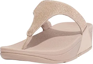 FitFlop Women's LULU Crystal Embellished Toe-Post Sandals