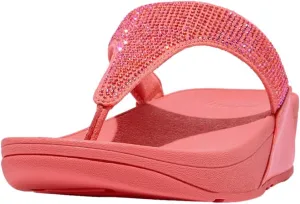 FitFlop Women's LULU Crystal Embellished Toe-Post Sandals